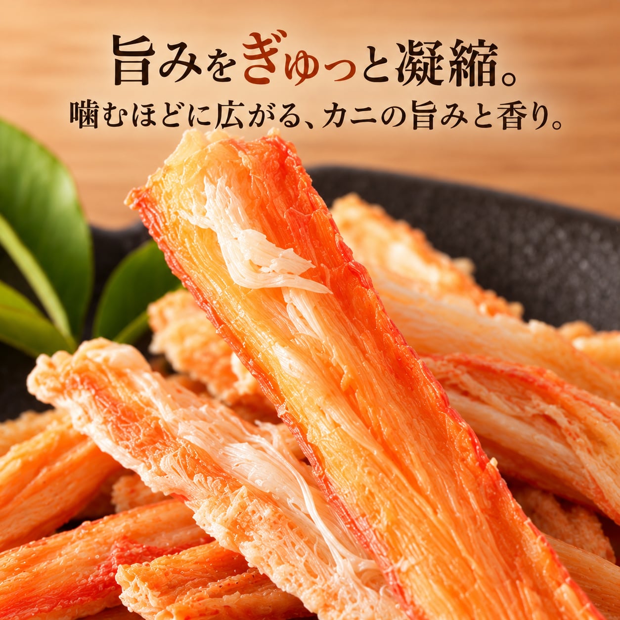 干べにずわいがに8ｇ｜噛むほどにカニの旨み・無添加・食べきりサイズ｜北陸福井つまみーる