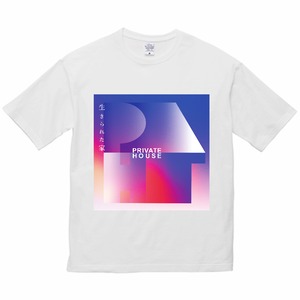 PRIVATE HOUSE 生きられた家 T-SHIRT / WHITE