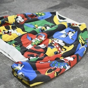 mickey pattern reversible sweat
