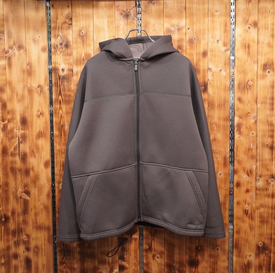 lands'end ランズエンド warm up jacket グレー L/ウォームアップ