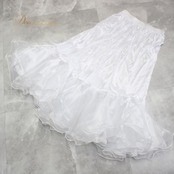 社交ダンス 衣装 スタンダード スカート レッスンウェア パニエ ペチコート 白 ホワイト系 ICHIOKU イチオク 無地 シンプル フリル 清楚 フェミニン おしゃれ 美しい 丈夫な ポリエステル 軽い ふわふわ ボリューム 春 夏 謝恩会 結婚式 パーティー ダンス衣装 スカート追加 コーディネート 楽チン 伸縮性あり