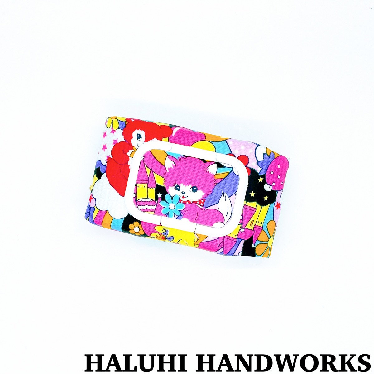 ファンシーアニマル ウェットティッシュポーチ | HALUHI HANDWORKS