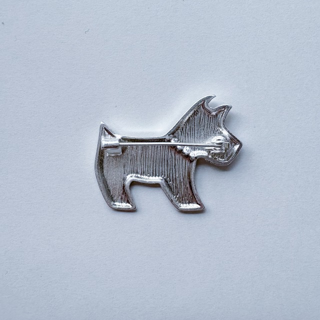 original テリアブローチ（シルバー） | BROOCH