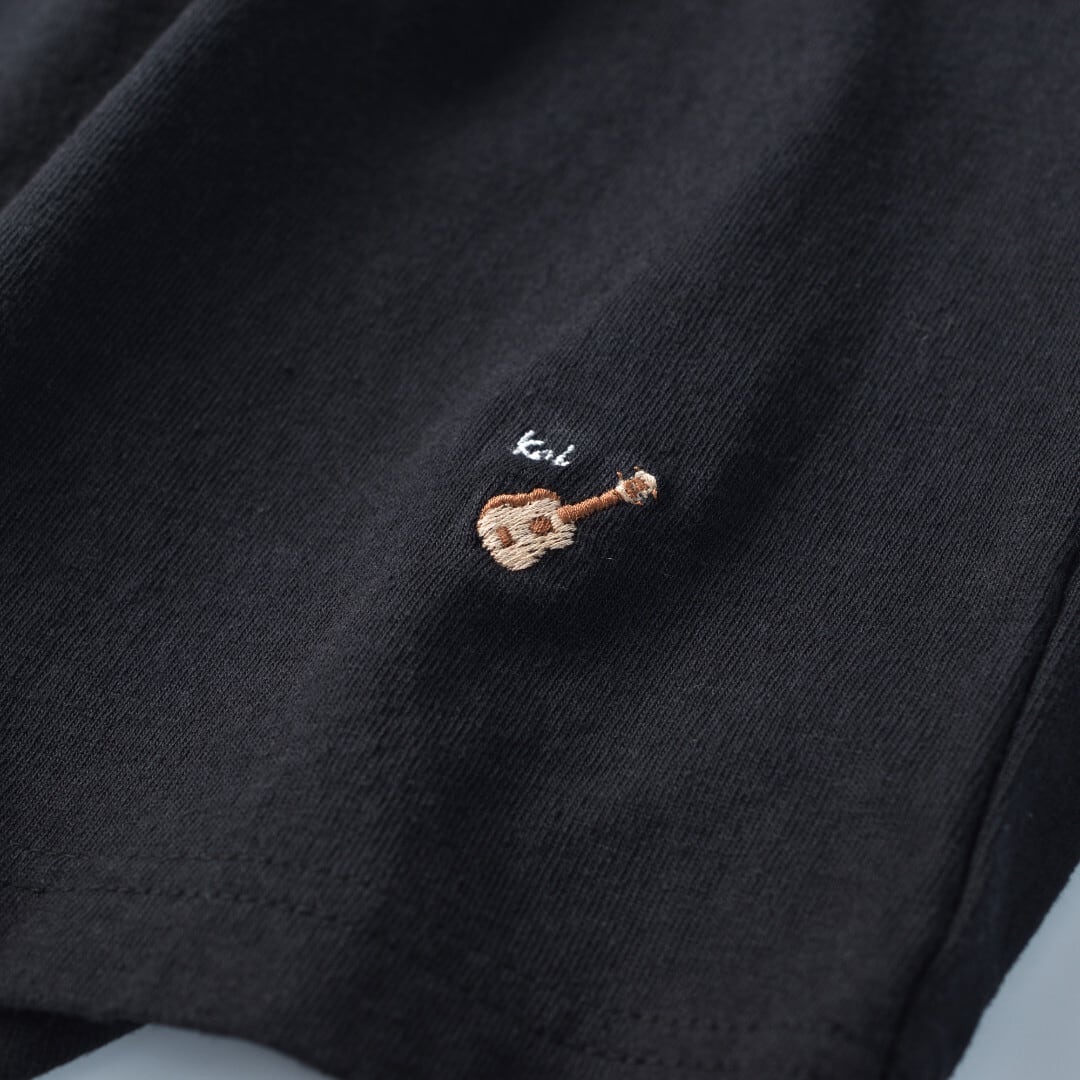 快晴堂 カイセイドウ 海上がりUNI Tシャツ SUNNY 「ある晴れた日の午後に」・まっ黒 毎年、リピーターが多いTシャツです