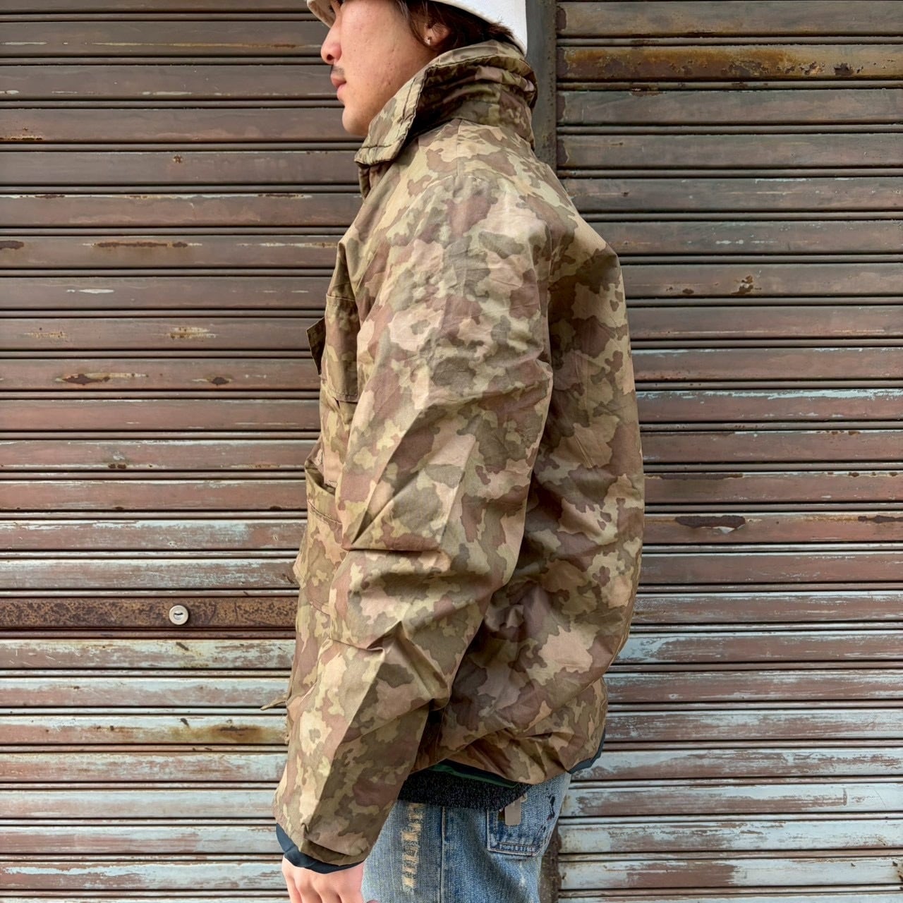 80s カナダ製 Mustang Sportswear ハンティングジャケット M 迷彩