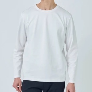 Mockrody Crewneck L/S T-shirts　White