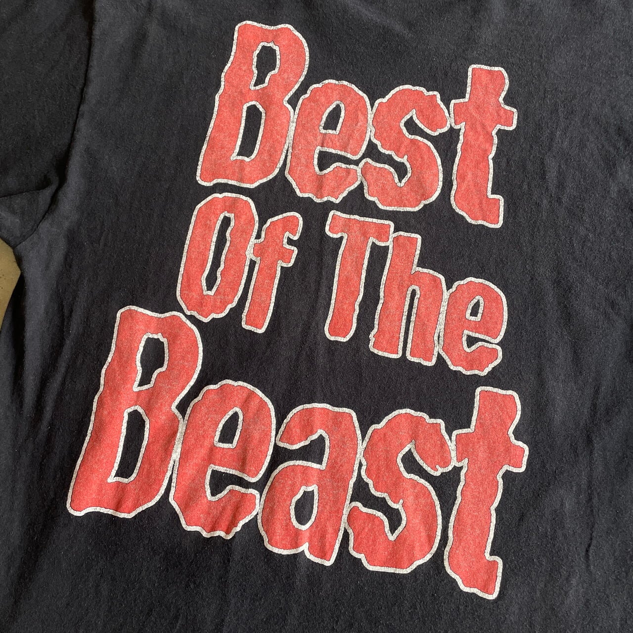 00年代 IRON MAIDEN BEST OF THE BEAST 両面プリント バンドTシャツ