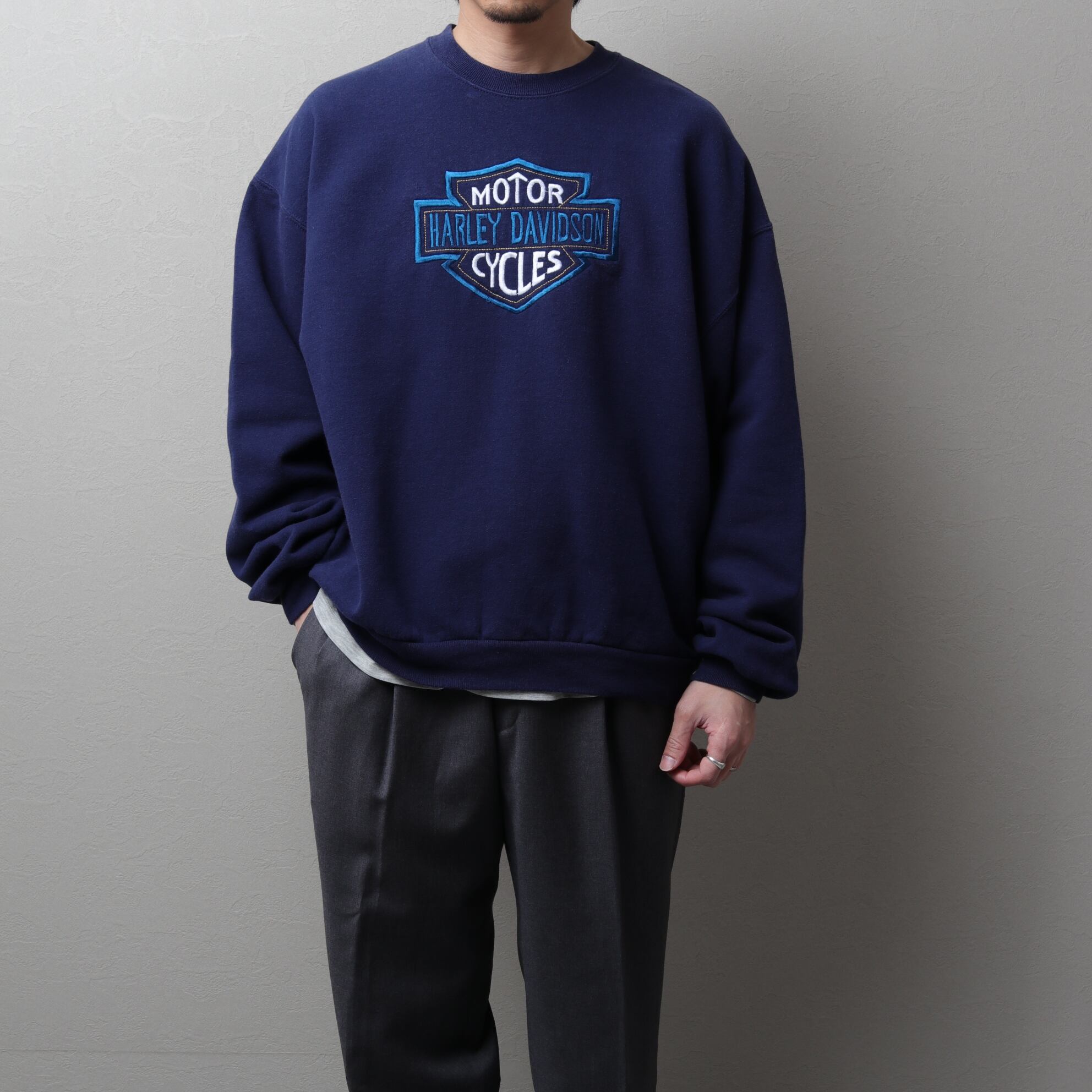 80’s USA製　ラッセル　ダブルフェイス　パーカー　企業　XL 80's RUSSELL ATHLETIC w-face parka made in USA size/L ラッセル