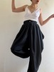 80s Vintage Volume Design Elastic Pants