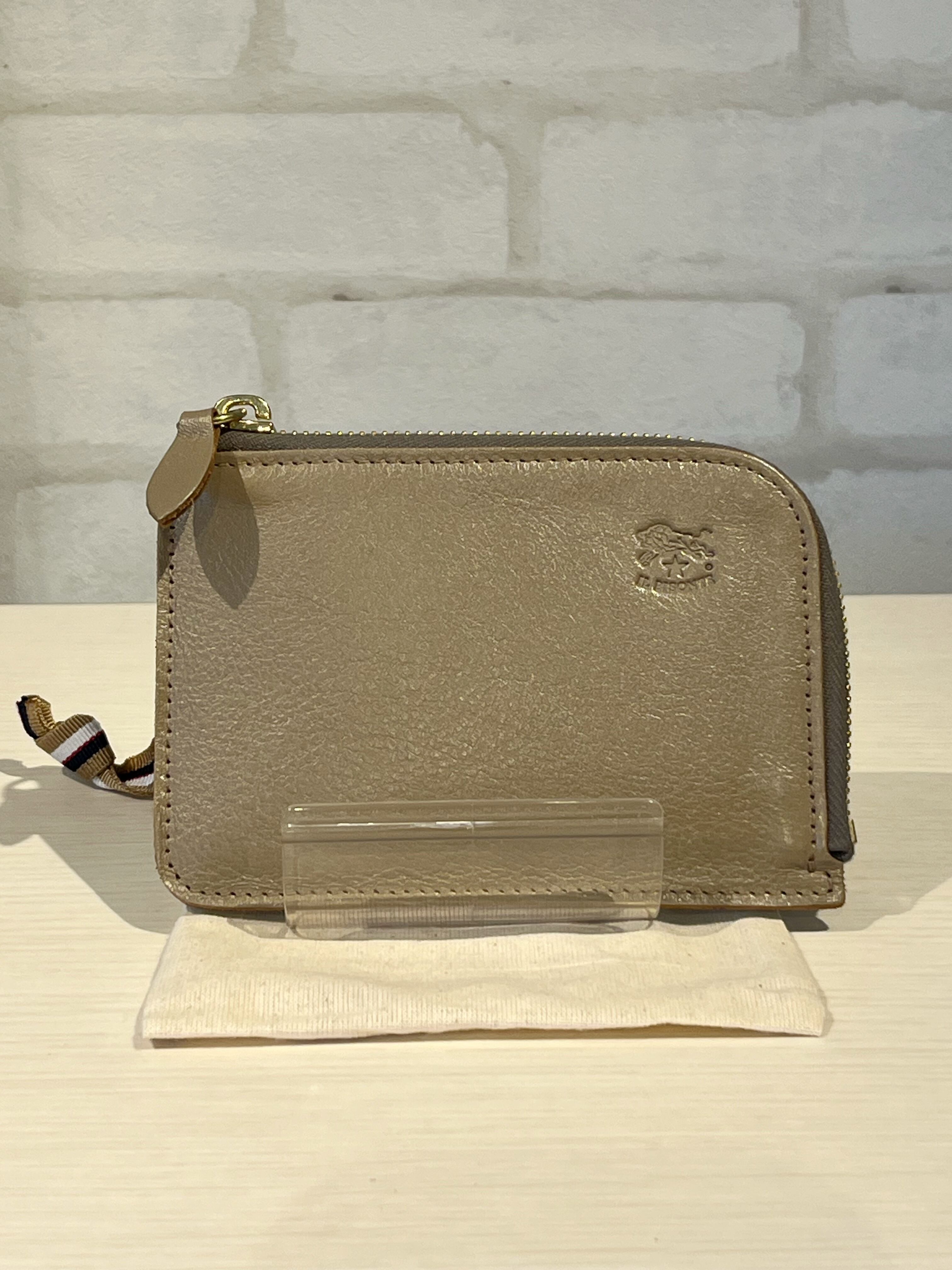 IL BISONTE/54_1_5432404540/L字ジップ財布(グレー) | QREEQ