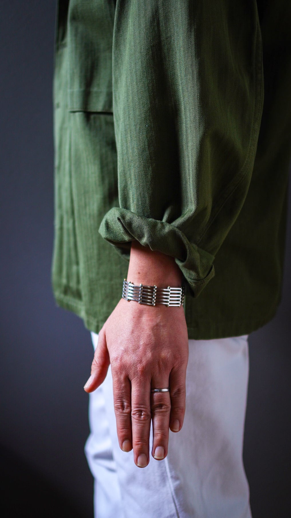 ティファニー ブレスレット ゲートリンク ワイド【希少】ヴィンテージ