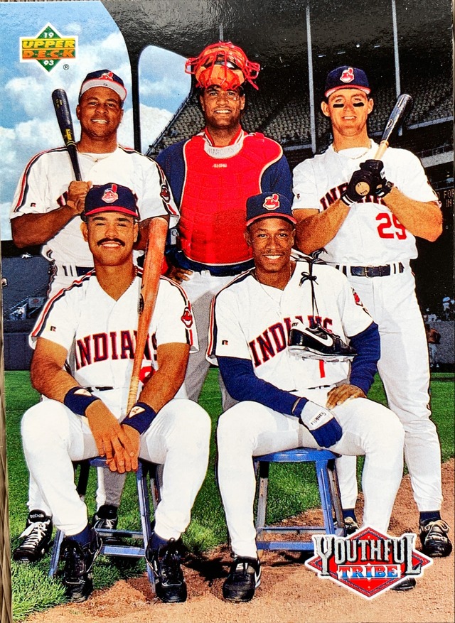 MLBカード 93UPPERDECK Albert Belle & Sandy Alomor Jr etc. #45 INDIANS TEAMMATE