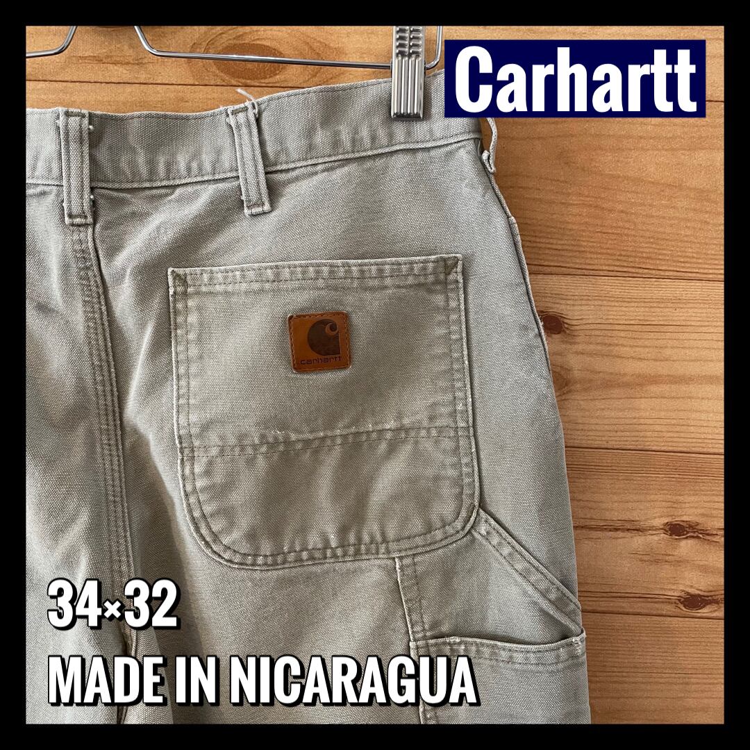 Carhartt】ペインターパンツ ワーク カーハート ダック地 34×32 US古着 ...