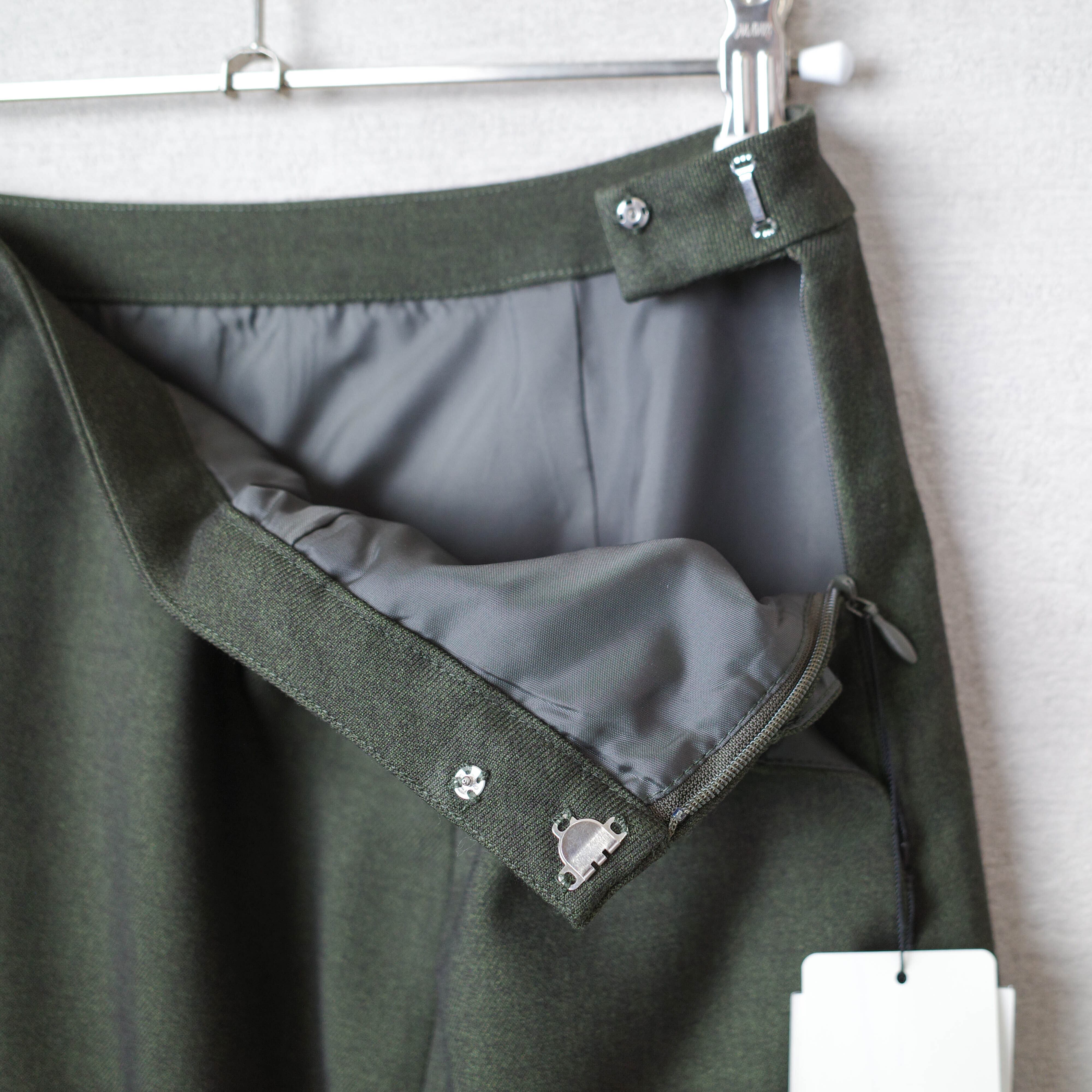 [NEW] RIM･ARK	SLIT SKIRT KHAKI 460BAL31-0230