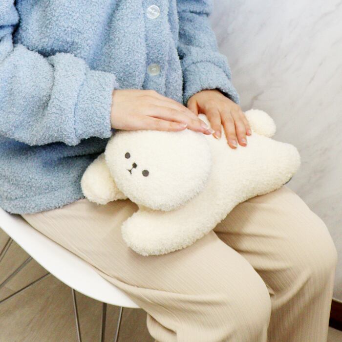 【mof】ひざ乗せクッション ビションフリーゼ /TM4012-1