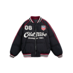College logo padded jacket S0017