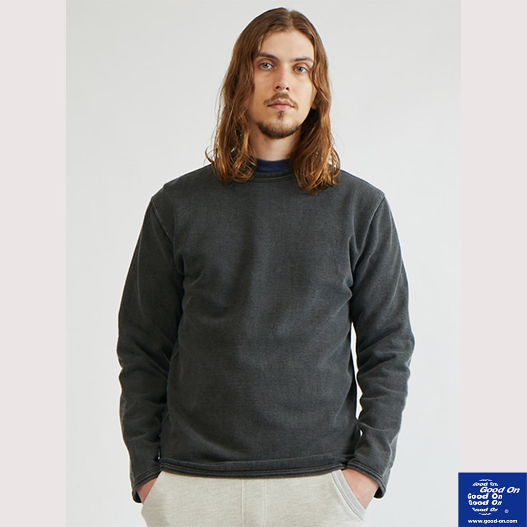 Good On/グッドオン FLEECE CREW SWEAT -KOUDENSHI--