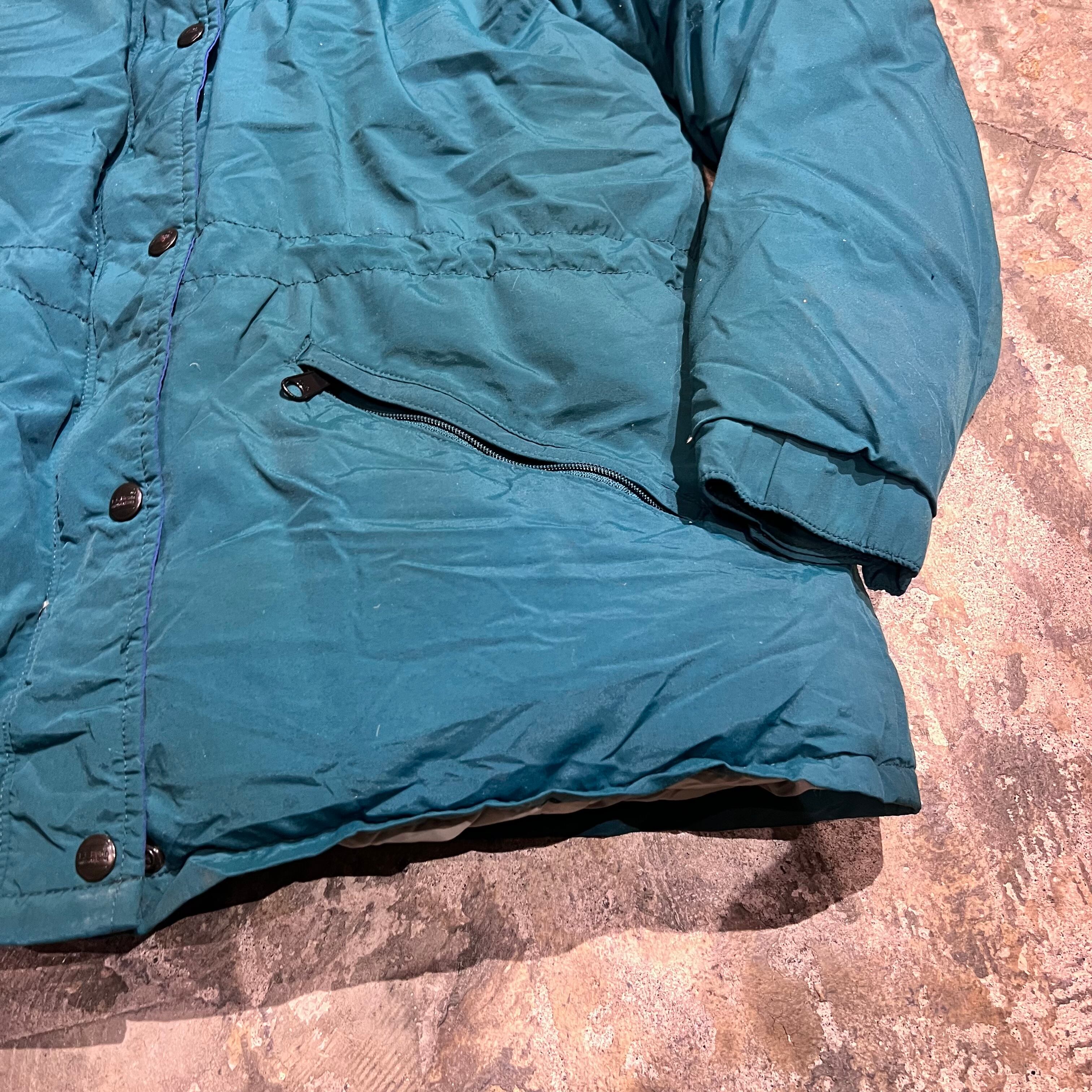 USA製 SizeS Reg L.L Bean エルエルビーン グースダウン ジャケット 緑