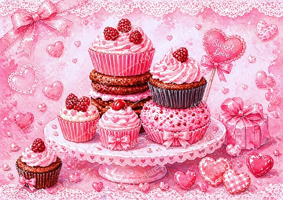 ダイヤモンドアート A3 Sweets Love B (通常/フルAB/フル樹脂AB/フルFD ダイヤモンドアート A3 Sweets Love B (通常/フルAB/フル樹脂AB/フルFD