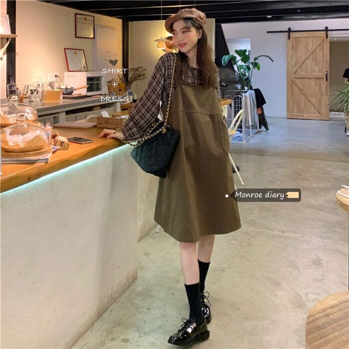 スタンダードスタイルドレス スプリングスカート レトロ 春物 モンロー96431422199