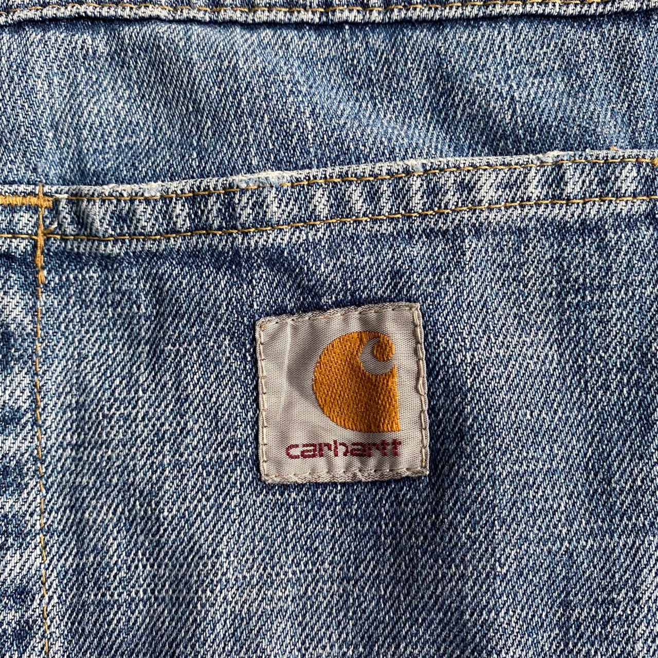 訳あり特価 チュニジア製 Carhartt カーハート ブーツカット デニム 