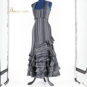 フラメンコ 衣装 ファルダ スカート チャレコ 黒 グレー 水玉 ドット シルバー ボランテ フリル ハイウエスト ブラック系 グレイ系 スカート レディース おしゃれ ダンス衣装 フラメンコスタイル 舞台衣装 フェスティバル コスチューム グレー系 ドット柄 レディーススカート かわいい