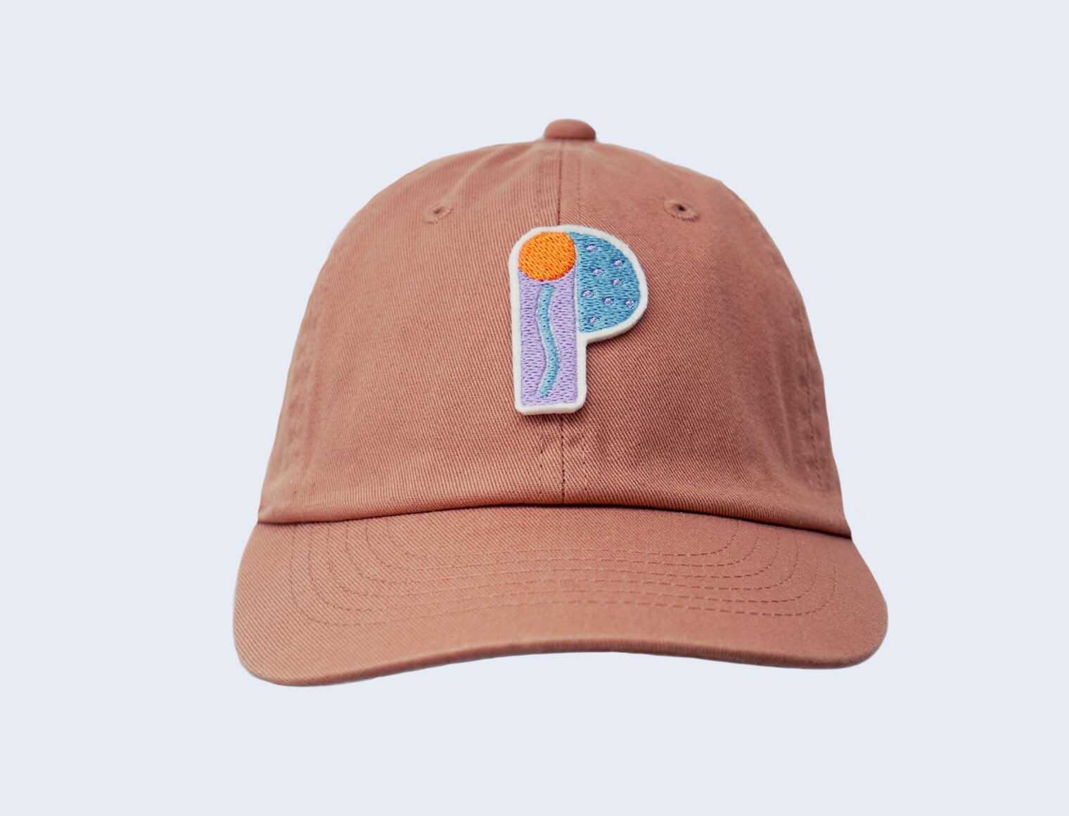 イニシャル刺繍CAP《cinnamon》 | POU ベビー・キッズ