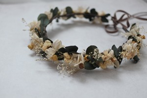 kids flower crown  " 草花   " キッズ花冠