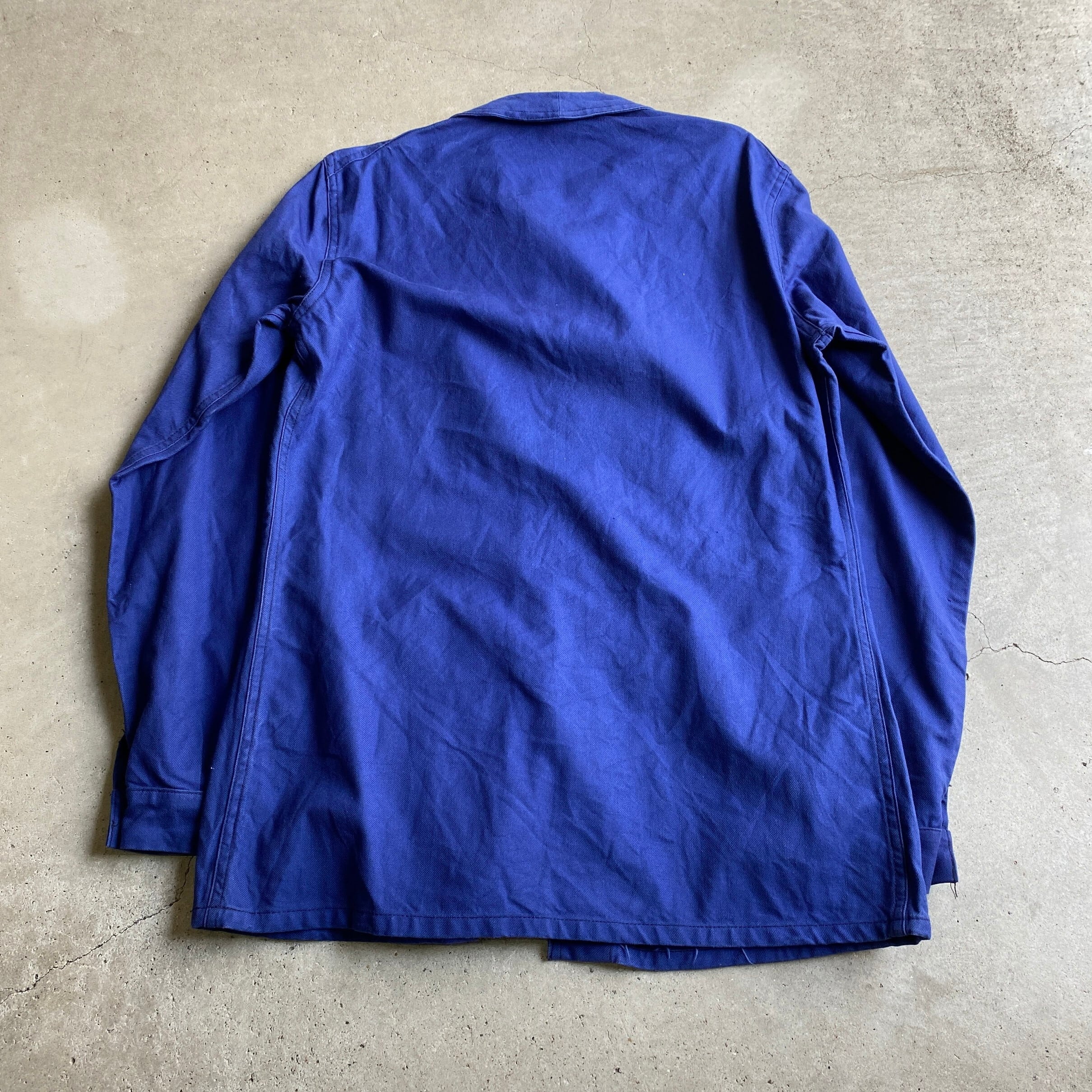 60〜70年代 フランス軍 フレンチワークジャケット メンズM相当 古着  