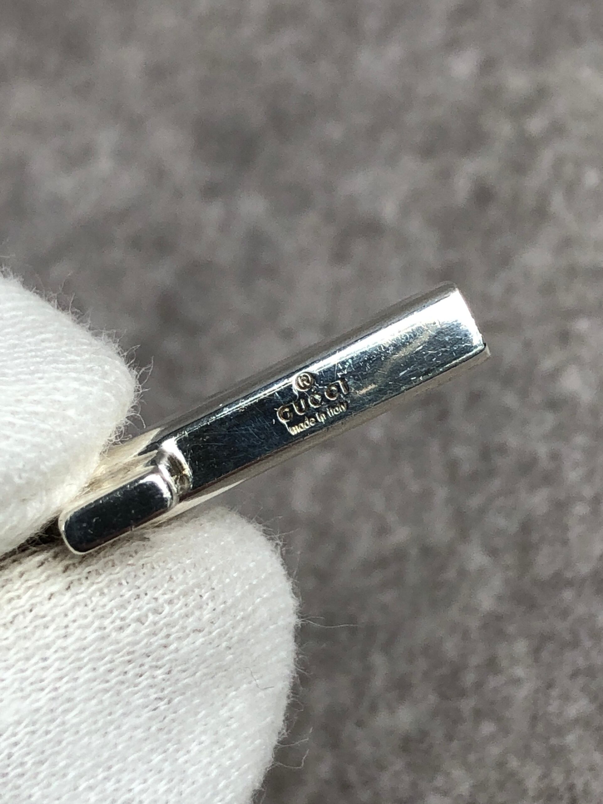 GUCCI グッチシルバー925クロスモチーフネックレス/vintage - グッチ 