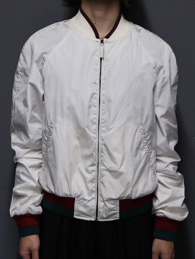【gucci】reversible nylon blouson
