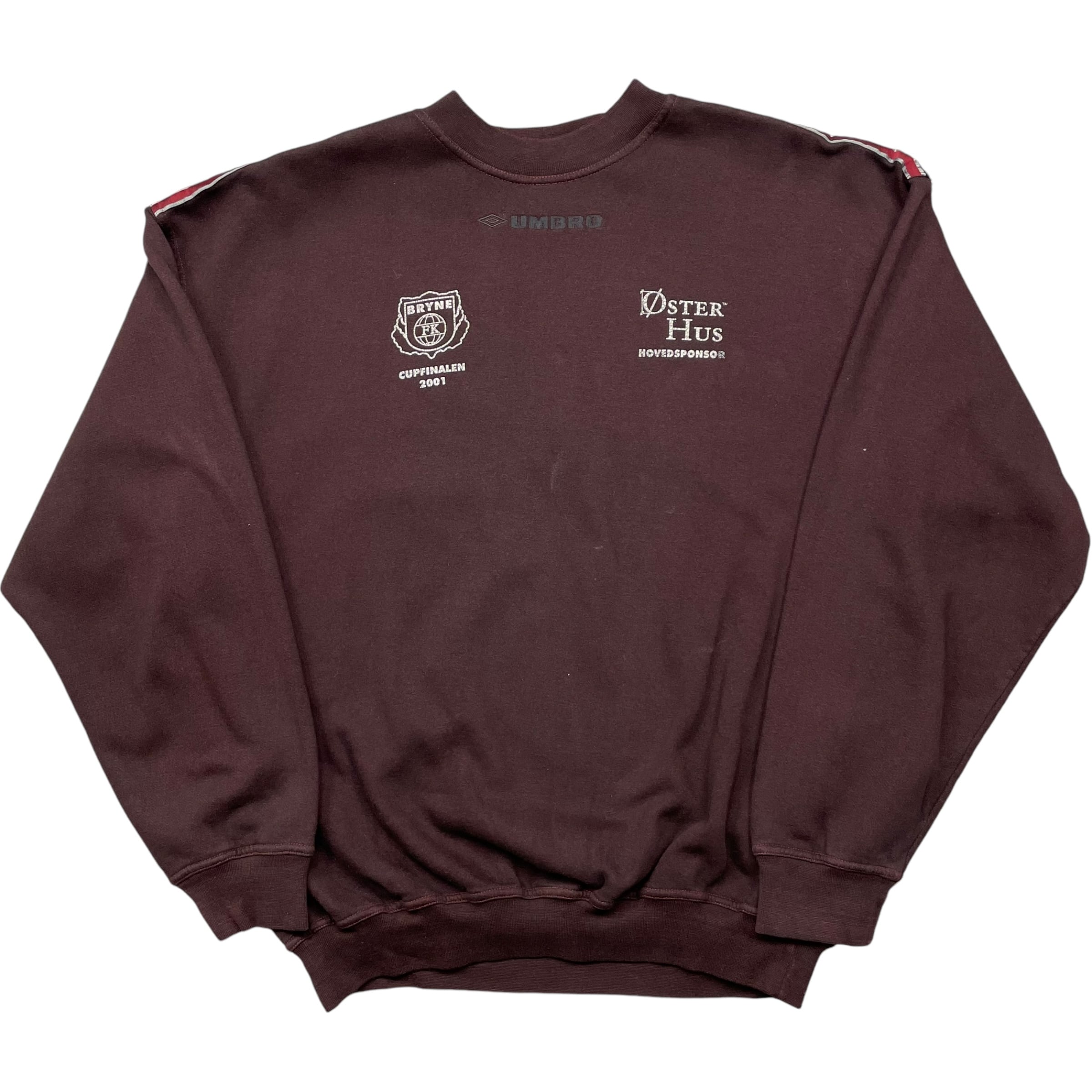 《XL》UMBRO アンブロ プリント 後染め スウェット no.5000