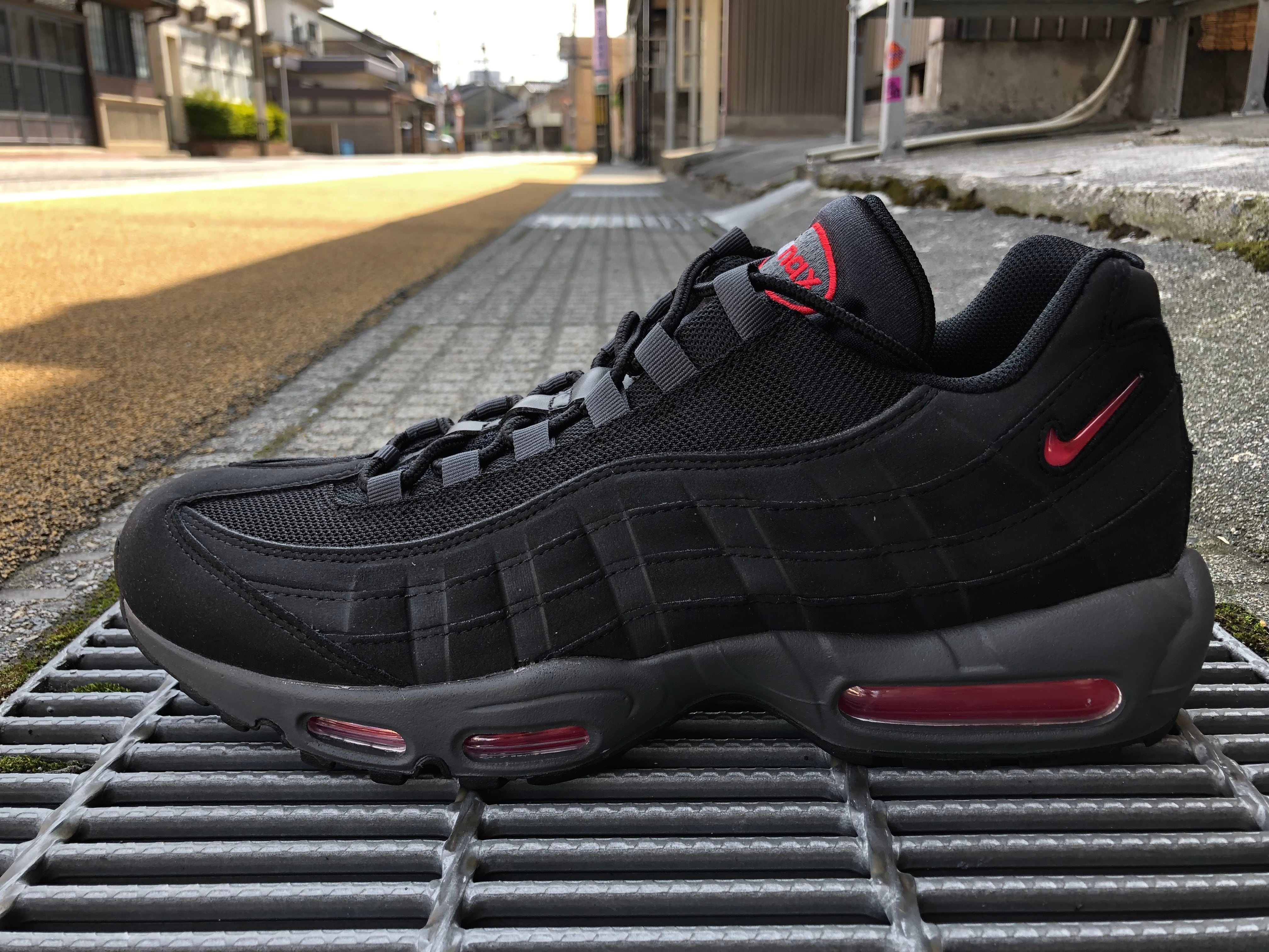 NIKE AIR MAX 95 (BLACK/UNIVERSITY RED-DARK GREY) | "JACK OF ALL TRADES" 万屋  MARU