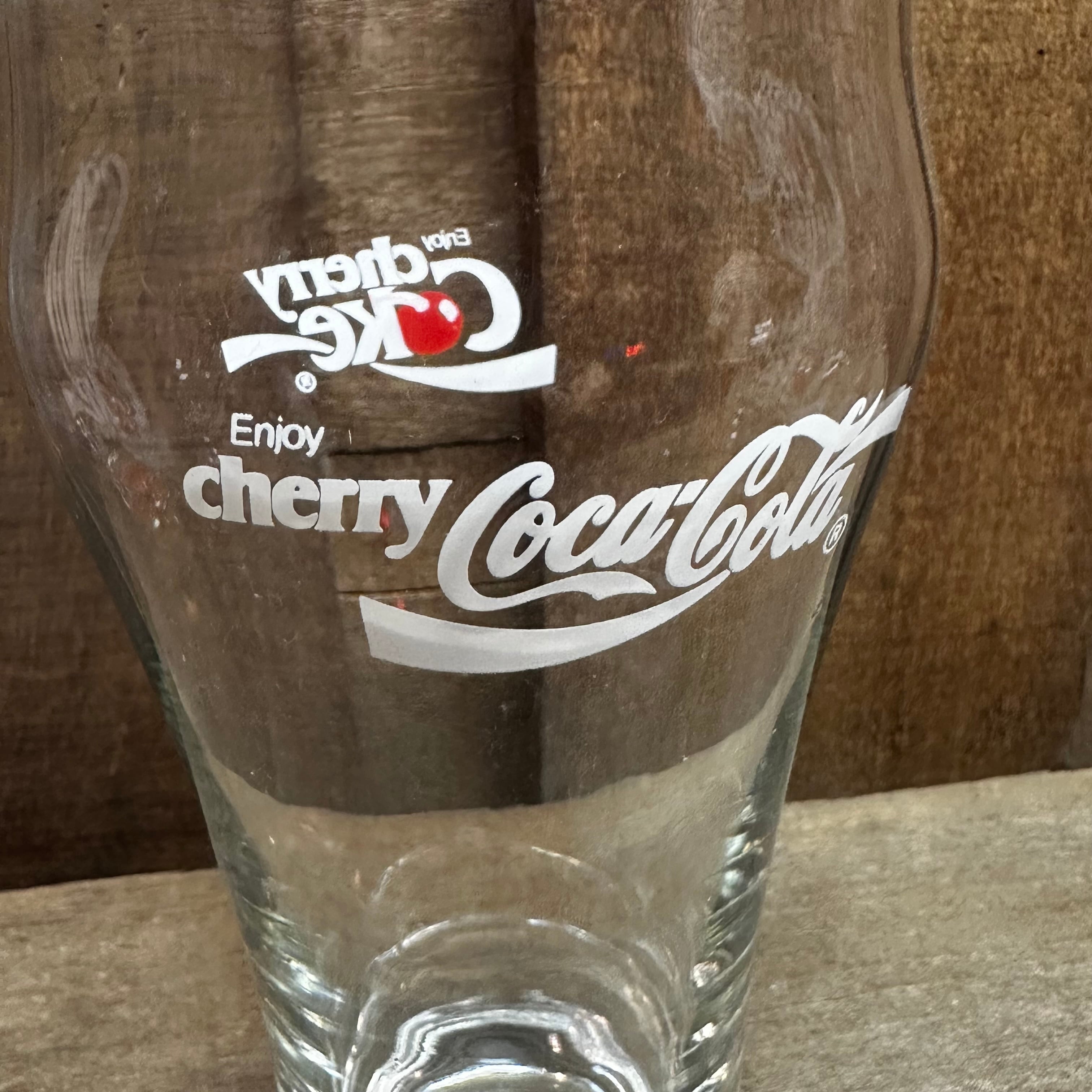 Coca-Cola Cherry ヴィンテージ チェリーコーク グラス 1980年代