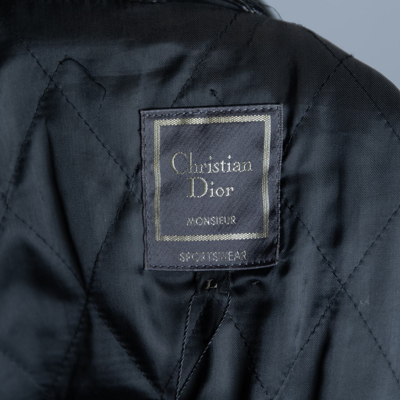 Christian Dior MONSIEUR レザージャケット ミドル丈-