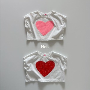 «予約»«Hei» ハートトップス 2colors