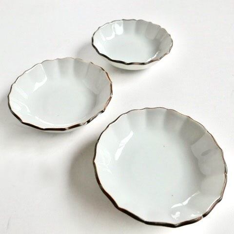 再入荷〉【45002】九谷の白 小皿・小鉢各種 昭和 / Kutani White Small