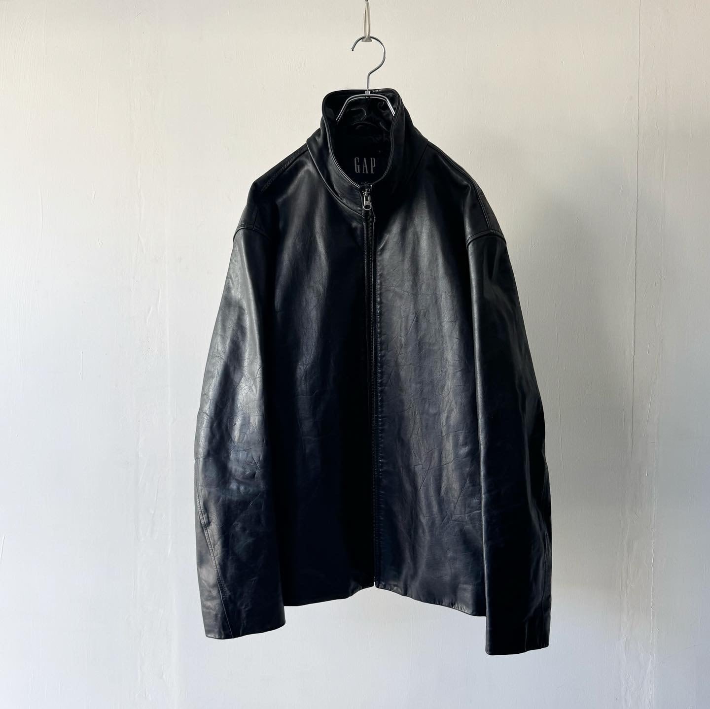 11/16(日)終了 OLD GAP 00's leather jacket 【公式通販】