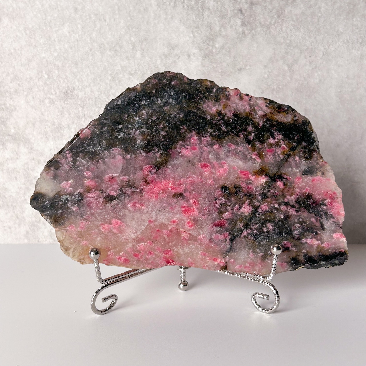 ロードナイトシリカ プレート * Rhodonite * 天然石
