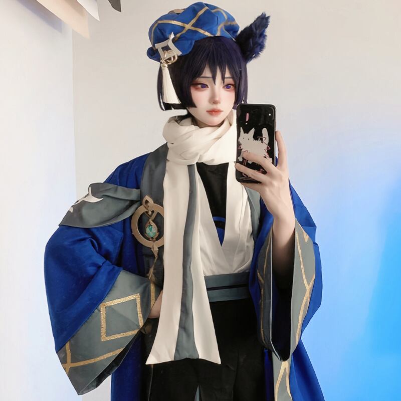 原神 げんしん Genshin 放浪者 散兵 スカラマシュ 同人衣装 キノコン