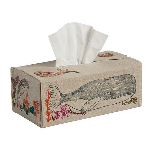 CORAL&TUSK [Under the Sea Tissue Box Cover] ボックスティッシュ  