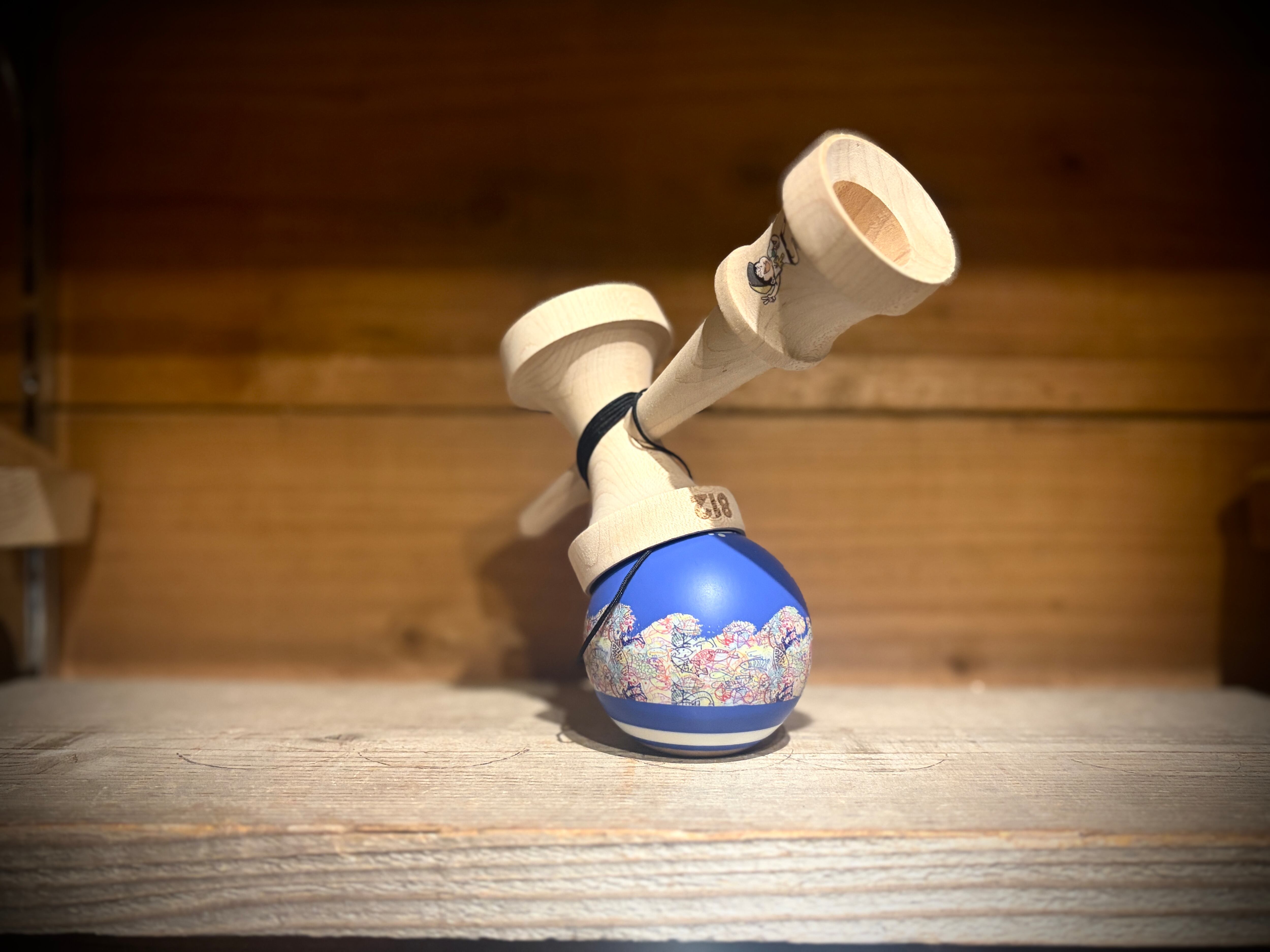 Cereal Kendama けん玉 TAPA x Cereal kendama HAMON (Ginn Mod) Trinity Shape けん玉 | MERSYS
