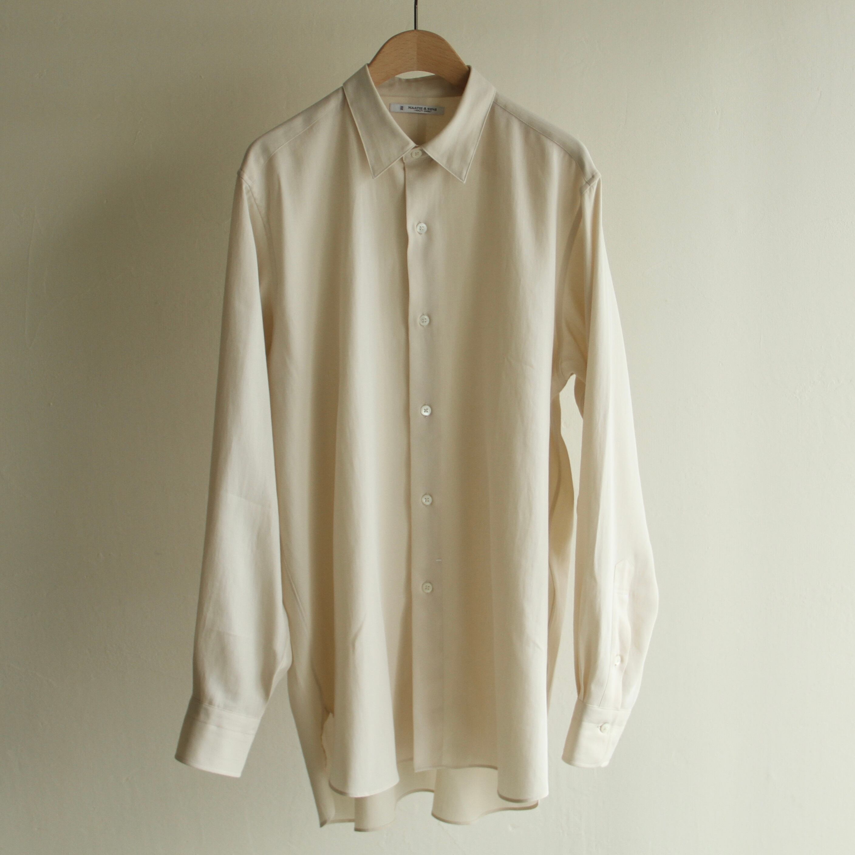 お買い物マラソン限定☆ MAATEE\u0026SONS 23SS SILK TEE マーティー