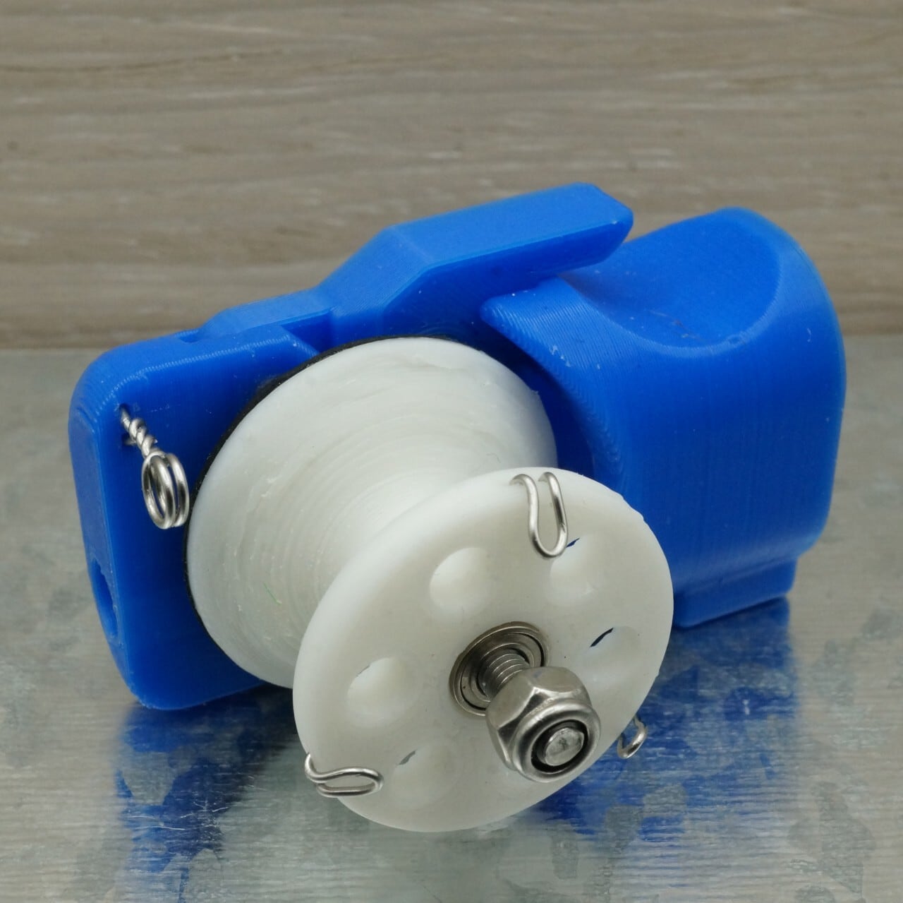 ワカサギ電動リールモジュール（ダイソー電消し用・青） | Pay ID