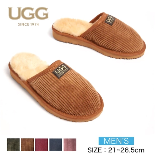 [UGG 1974] メンズ コーデュロイ クラシック スリッパ