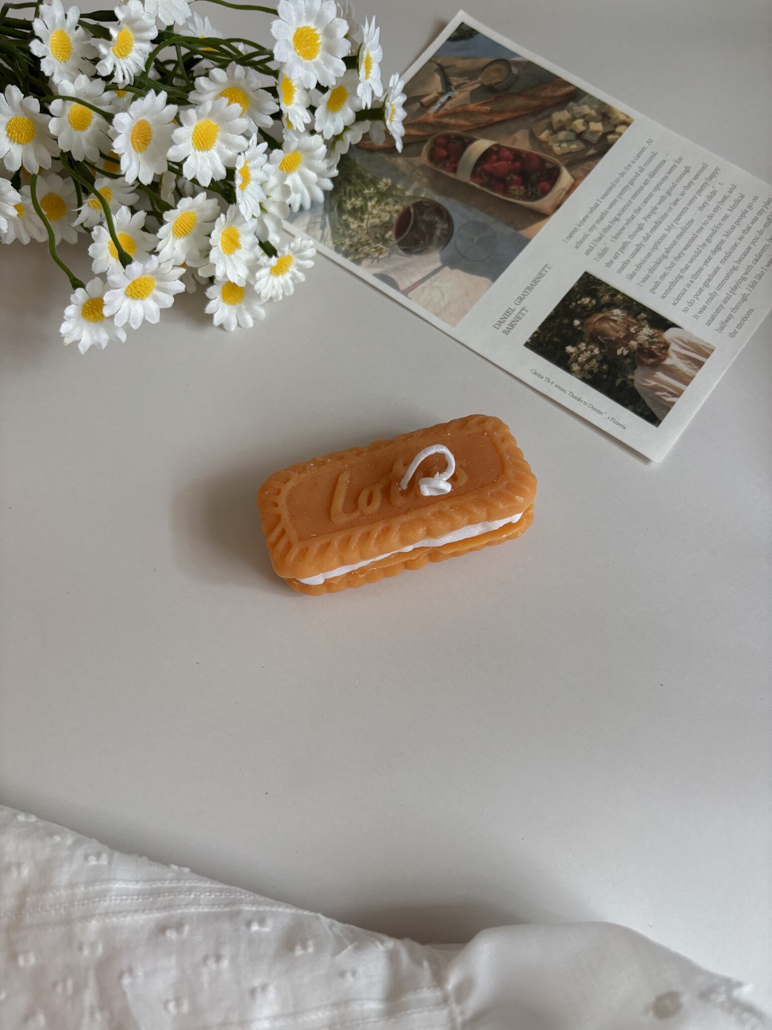 【即納】Lotus cookie Candle