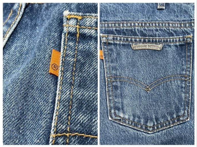 CHROME HEARTS クロムハーツ × LEVI'S.517 リーバイス クロスパッチ
