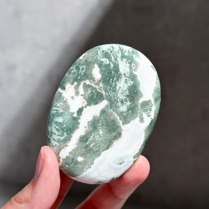 グリーンサードオニキス パームストーン25◇ Green Sardonyx ◇天然石・鉱物・パワーストーン