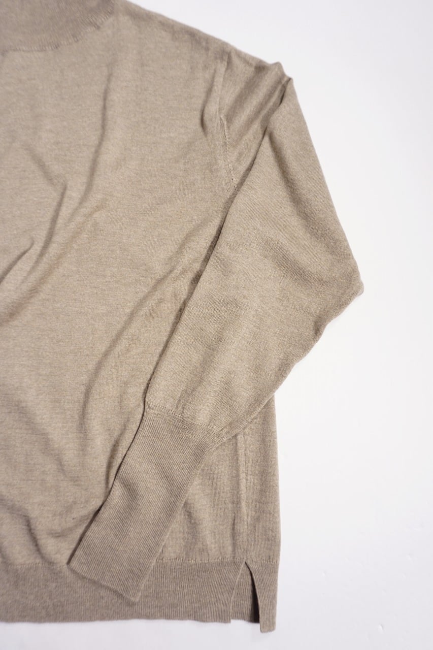 Silk Cashmere High Neck P/O