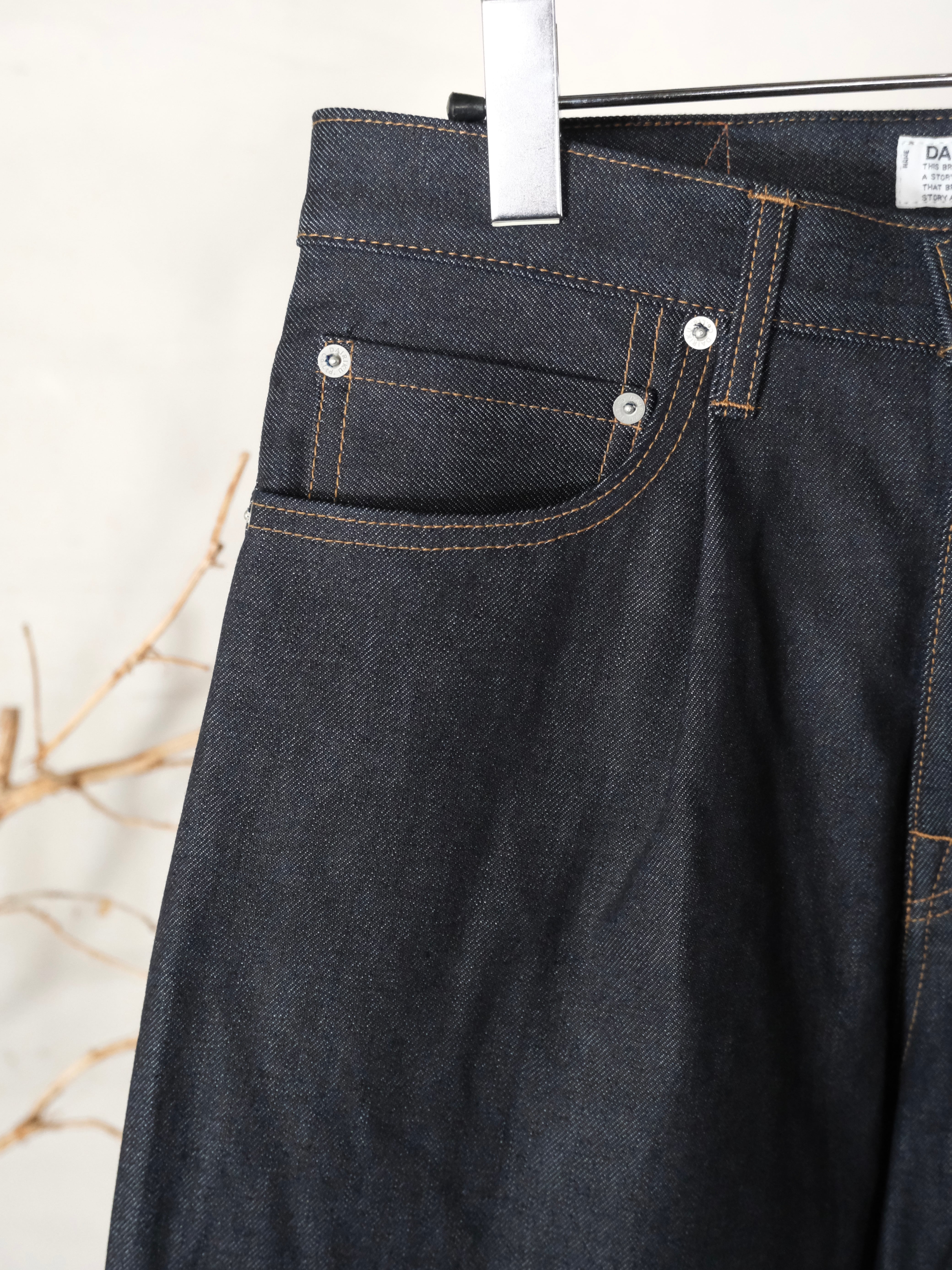 DAIRIKU】 Wide Rigid Denim Pants | THE OUR